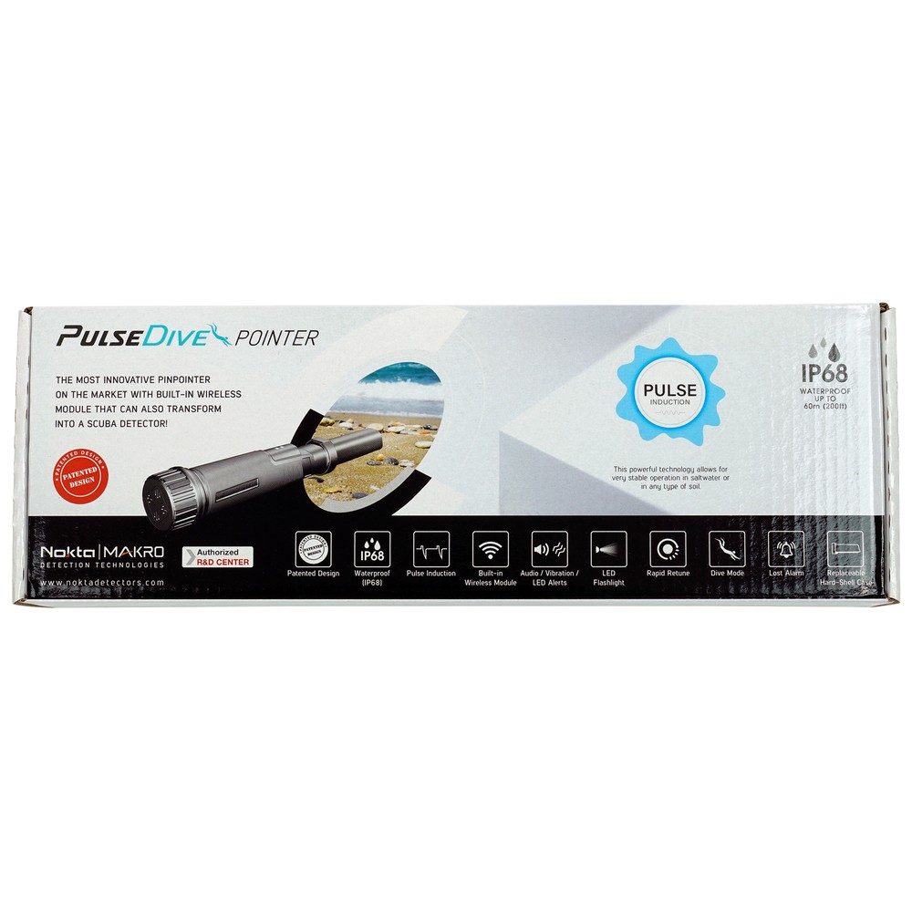 Nokta PulseDive Pinpointer - Black