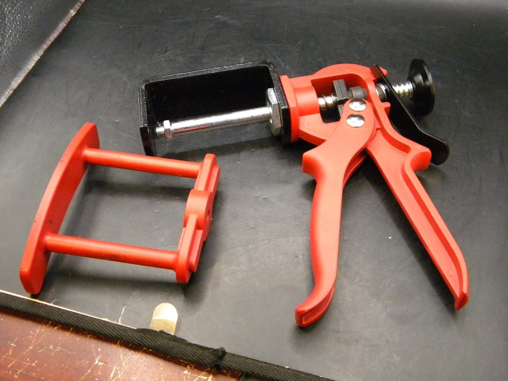 Red brake caliper & piston compressor tools, brake tools, pad spreader