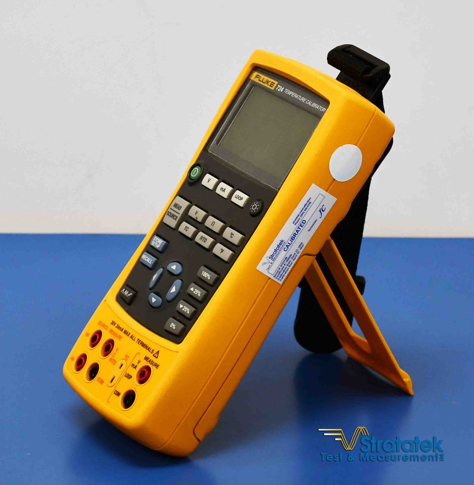 Fluke 724 Process and Temperature Calibrator NIST Calibrated with Data