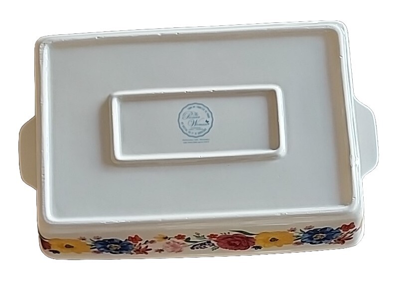Pioneer Woman ~ BRILLIANT BLOOMS ~ Stoneware ~ Baking Pan ~ Casserole Dish