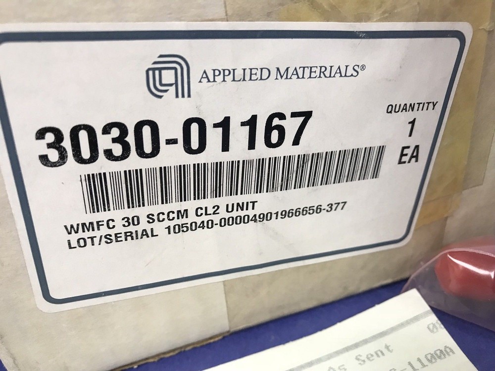 Unit UFC-1100A Mass Flow Controller, CL2, 30 SCCM, Refurbished