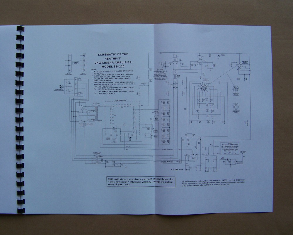Heathkit SB-220 Amplifier Upgrades Manual