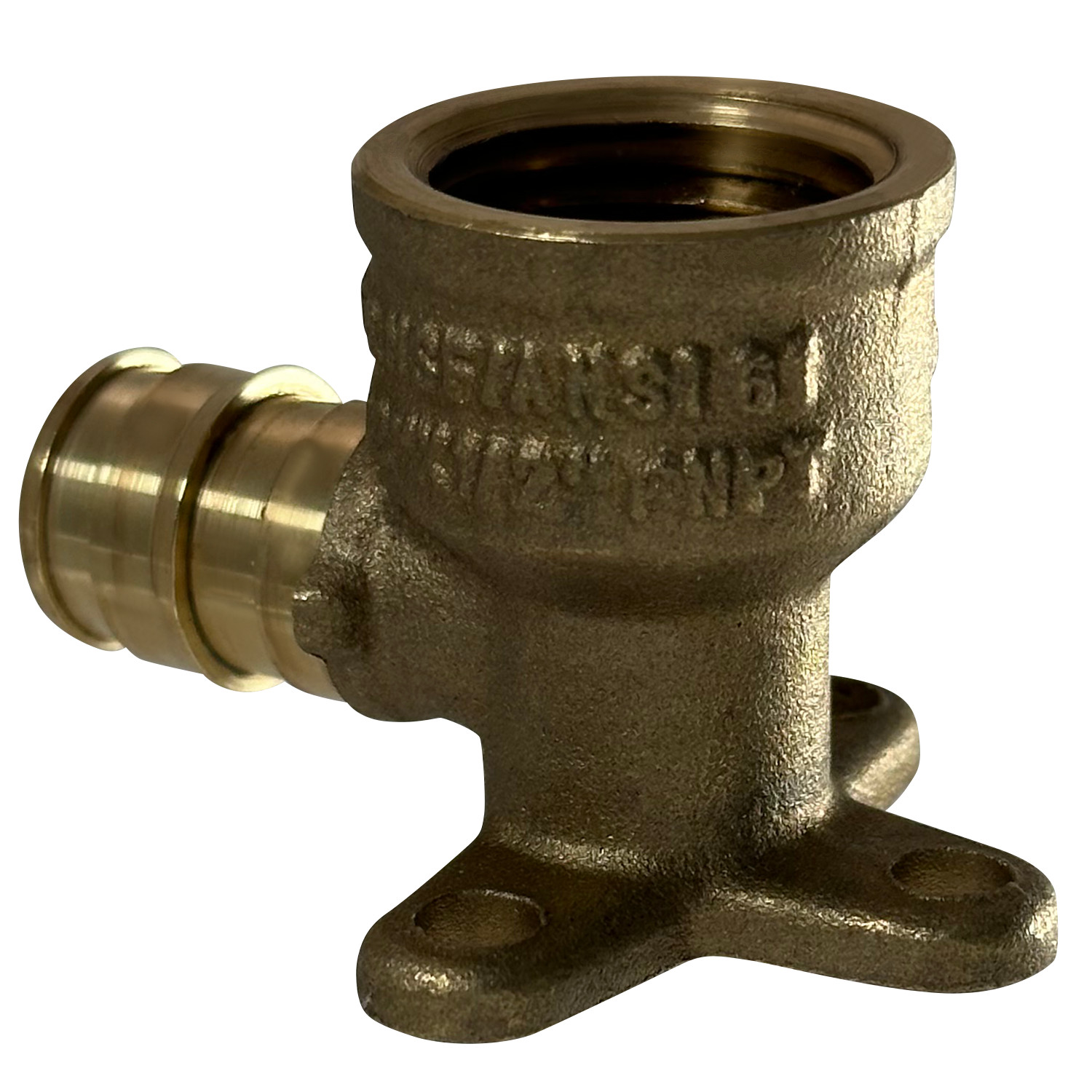 1 Pc XFITTING 1/2" Pex A X 1/2 Female Elbow with Drop Ear, Expansion Female Ear