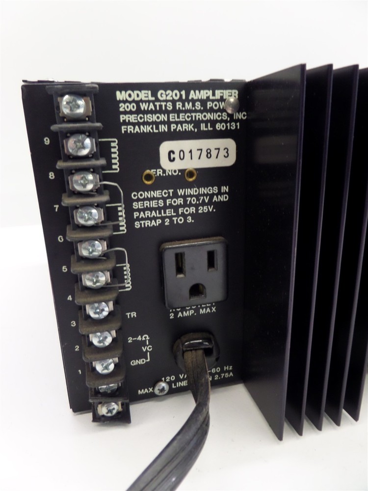 Grommes Precision Model G201 Power Amplifier