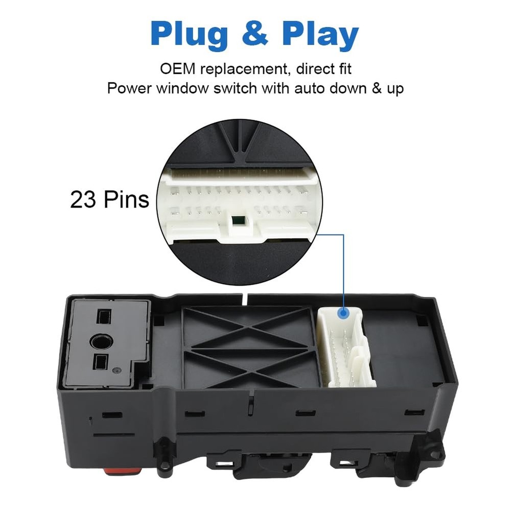 WMPHE Automatic Power Master Window Switch Compatible with Honda Ridgeline 3....