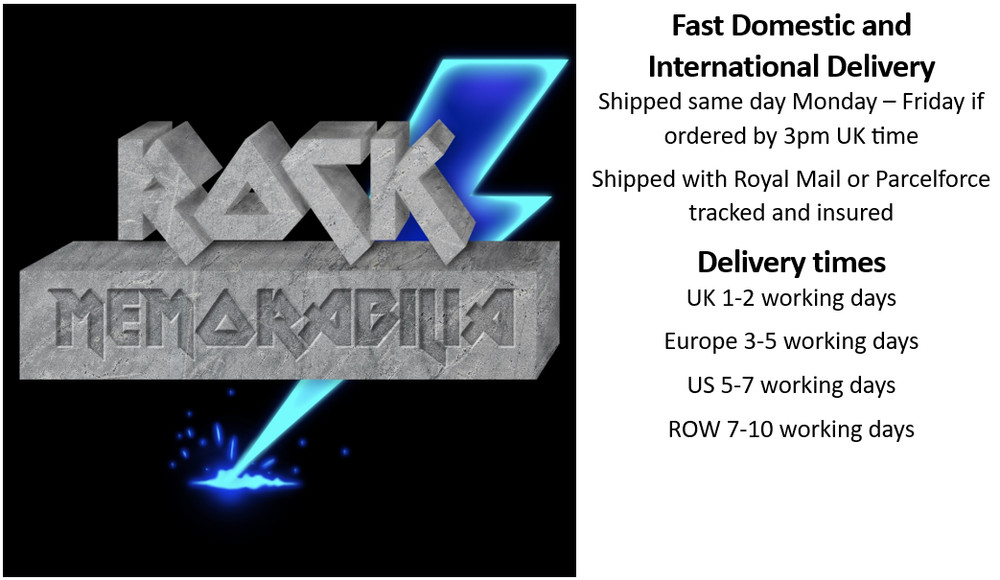 Neil Young & Crazy Horse Laminate Ticket Pass All Areas Original Europe 1987