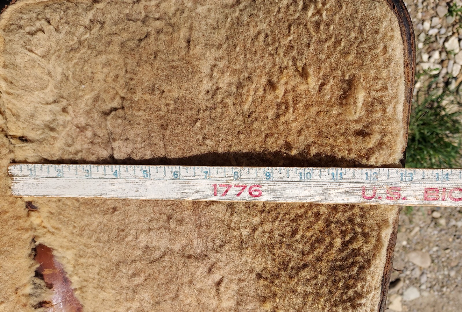 Antique Joseph Sullivan Fort Benton Montana - Saddle - Square Skirt - 13" seat