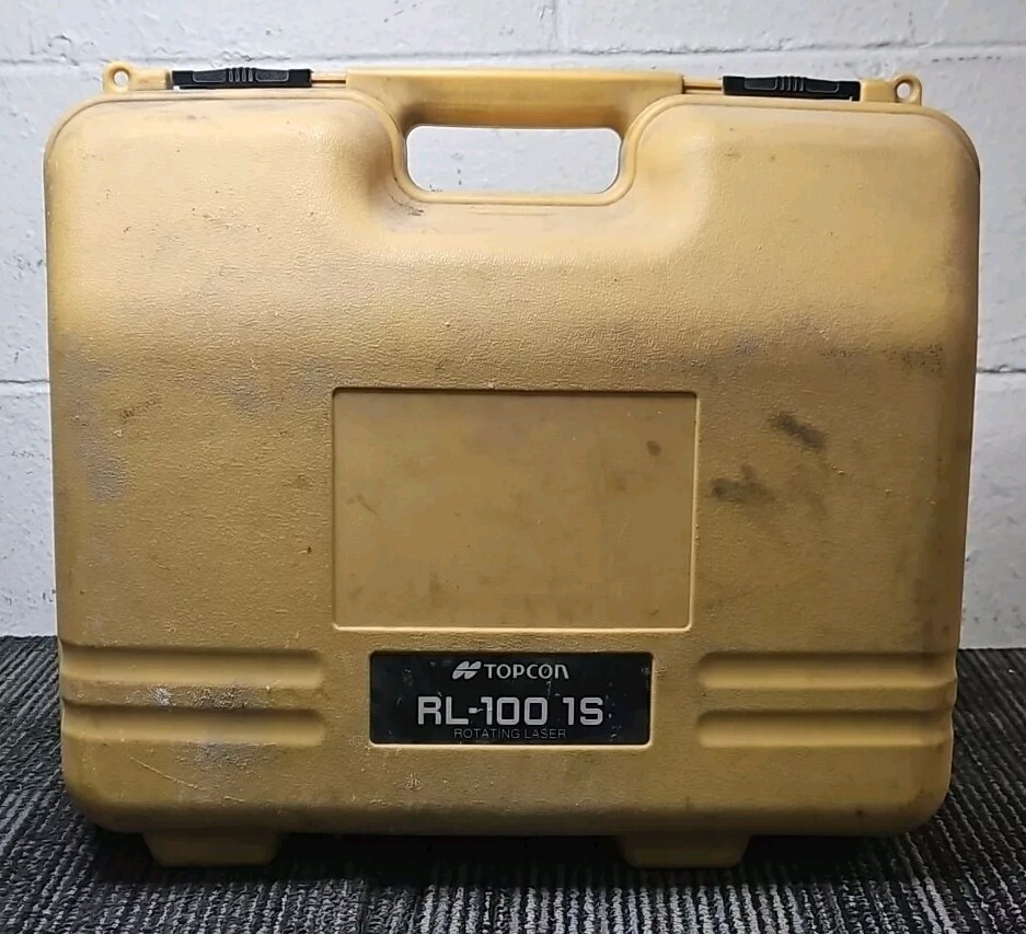 Topcon RL-100 1S Rotating Laser with Case and Accessories
