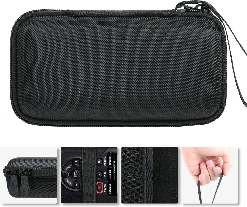 Sturdy Shockproof Case for Tascam DR-40X Four-Track Recorder - Compact Design