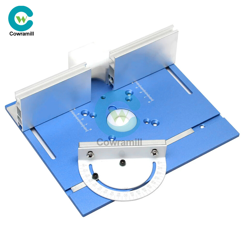 Electric Router Table Insert Milling Flip Plate Durable Wood Working Benche
