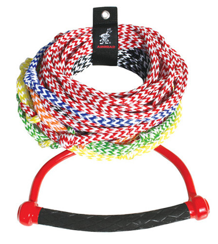 Kwik Tek AHSR-8 Airhead Ski Rope, 8-Section
