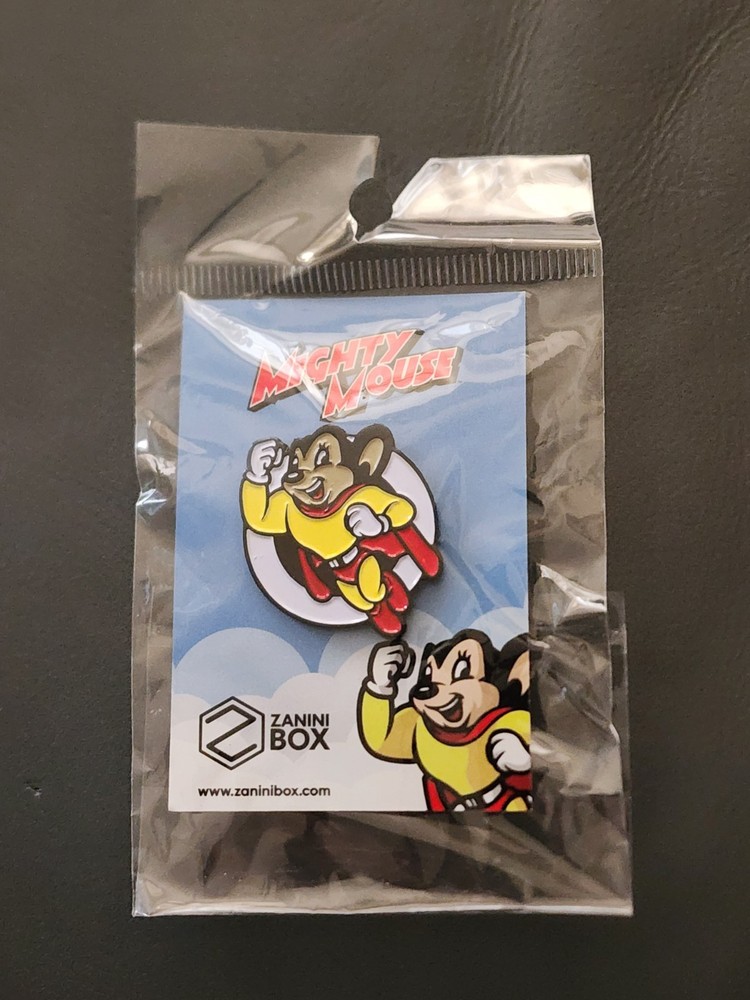 Mighty Mouse - Enamel Pin (New)