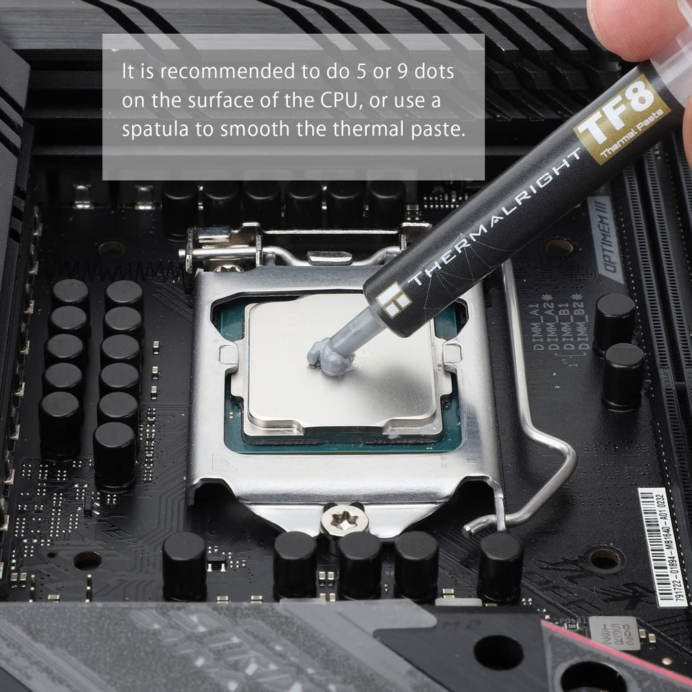 TF8 High Performance Thermal Compound Paste 2 Grams 13.8W/mK High Durabilit...