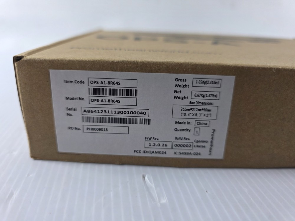 Promethean OPS-A1-8R64S OPS-A