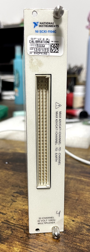 National Instruments NI SCXI-1104C 32-Channel Medium-Voltage Input Module