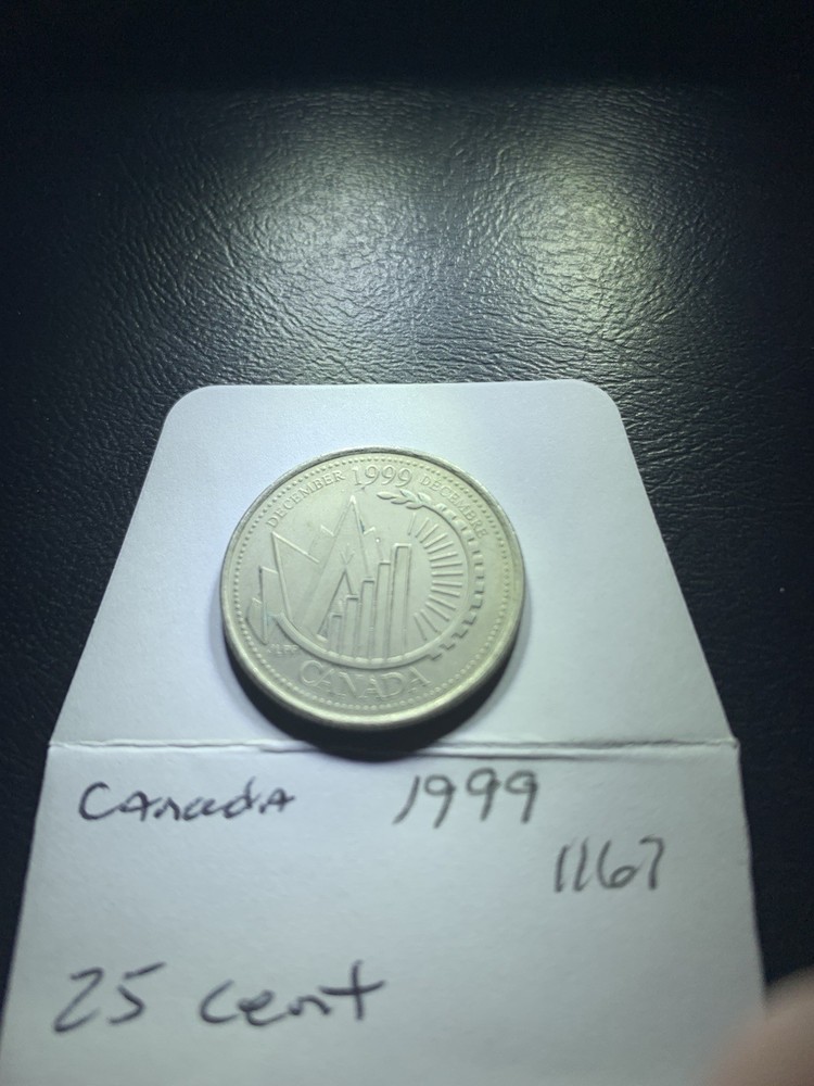 1999 Canada  25 cents (#1167)