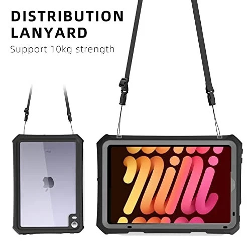 iPad Mini 6 Case/iPad Mini 7 (A17 Pro) Case,Dustproof, Shockproof Case Cover