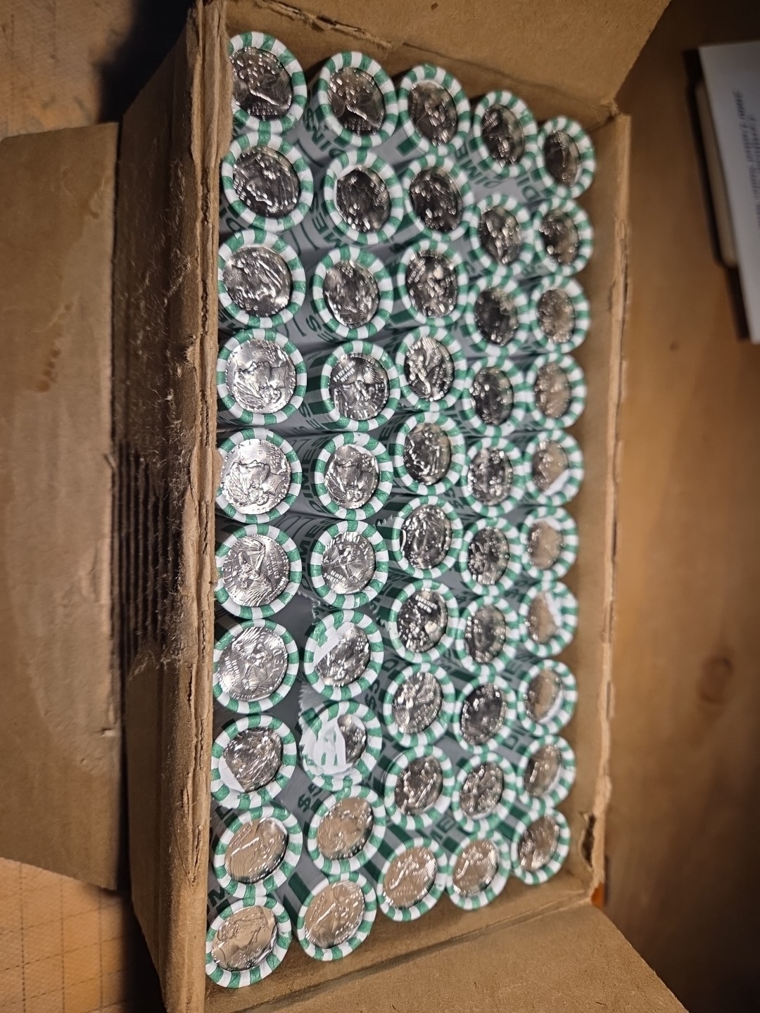 1776-2026 Semi Q Dimes D mint mark Straight From The Bank 1 Roll