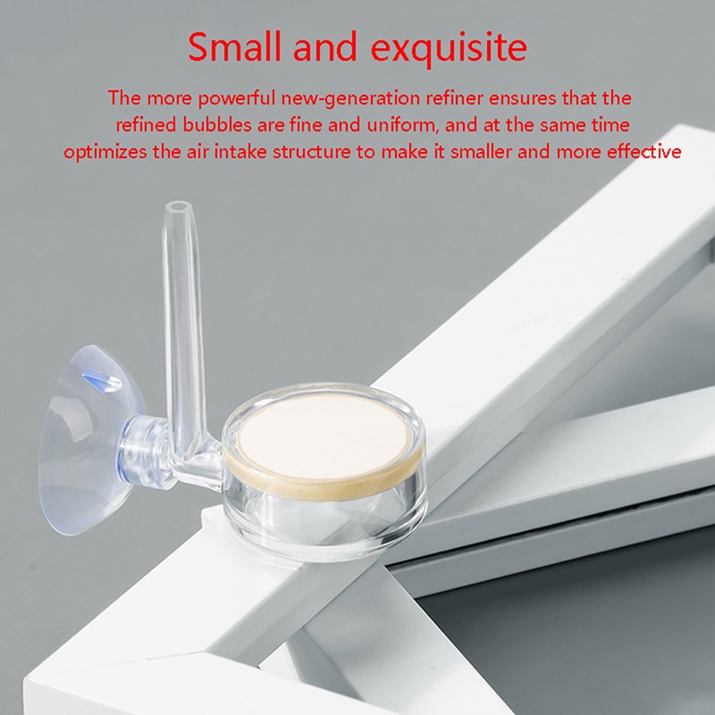Aquarium CO2 atomizer transparent CO2 diffuser purifier integrated PC material
