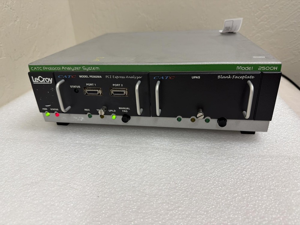 LECROY 2500H CATC PROTOCOL ANALYZER SYSTEM W/ 1x PE002MA PCI EXPRESS MODULE