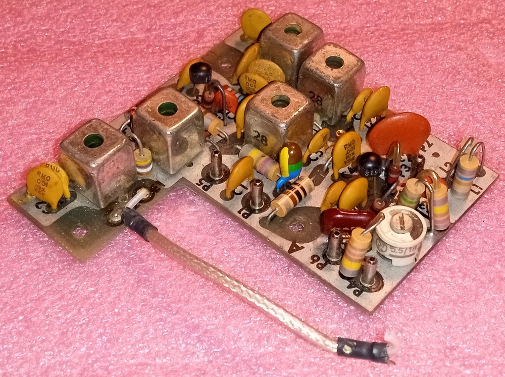 RF Oscillator IF Section PC Card High Quality for Item Restoration Parts Vintage