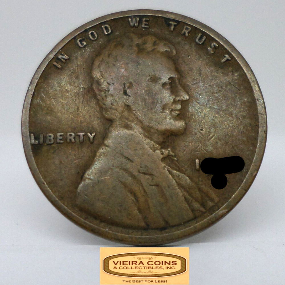 1925 Lincoln Wheat Cent, Full Date, Average Circulated Condition  - #C30313NQ