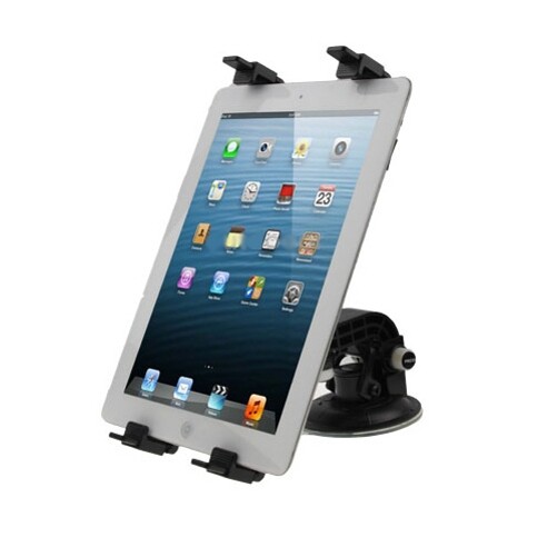 For Galaxy Tab S7/S8/S9 Dash Car Mount Windshield Holder Rotating Cradle