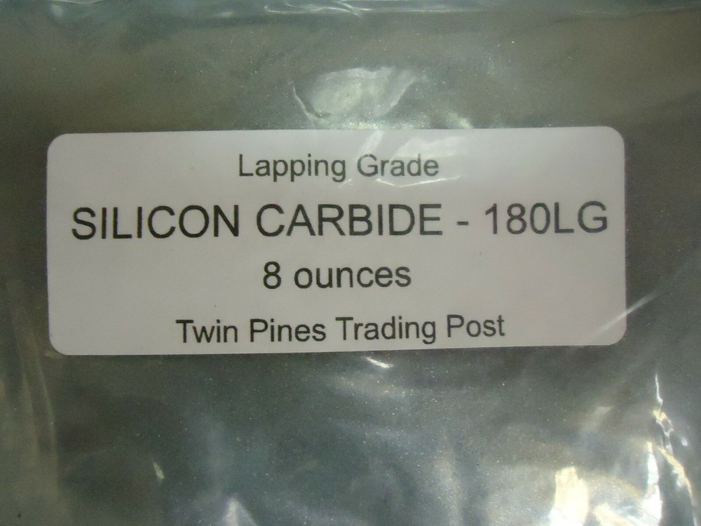 Silicon Carbide Abrasive 180 Grit Lapping Grade - 2 Pounds