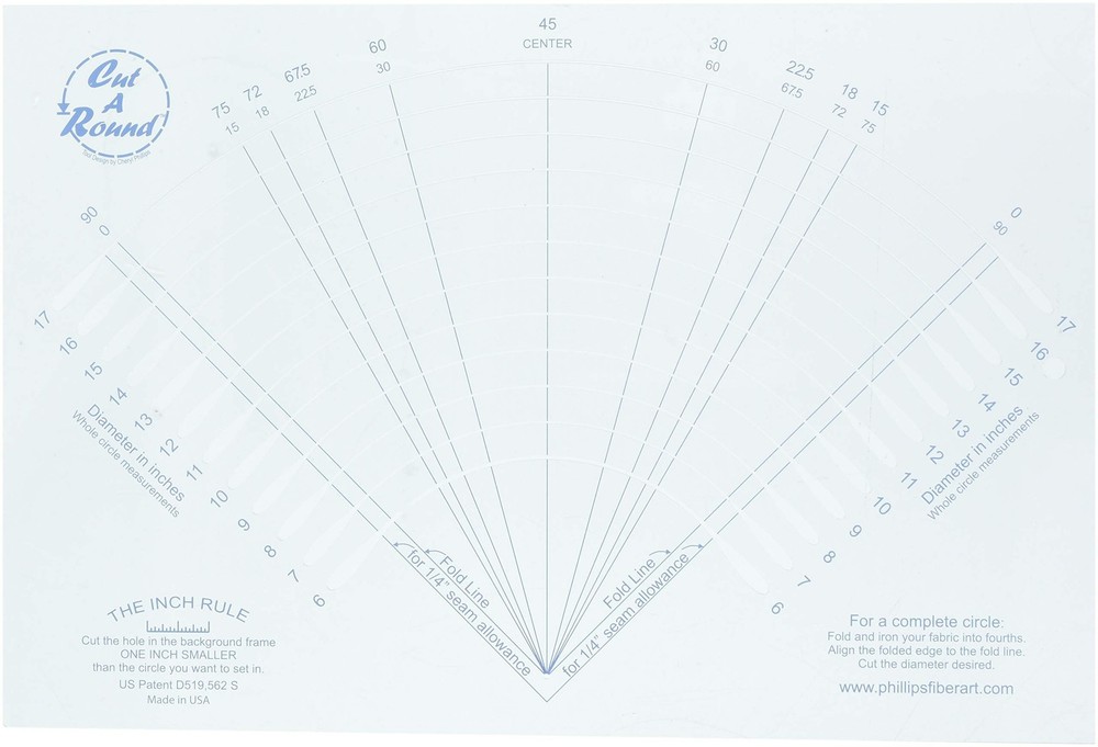 Tool 6"-17" circle cutter, White