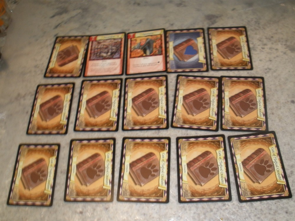 HARRY POTTER TRADING CARD GAME CARDS BUTTON