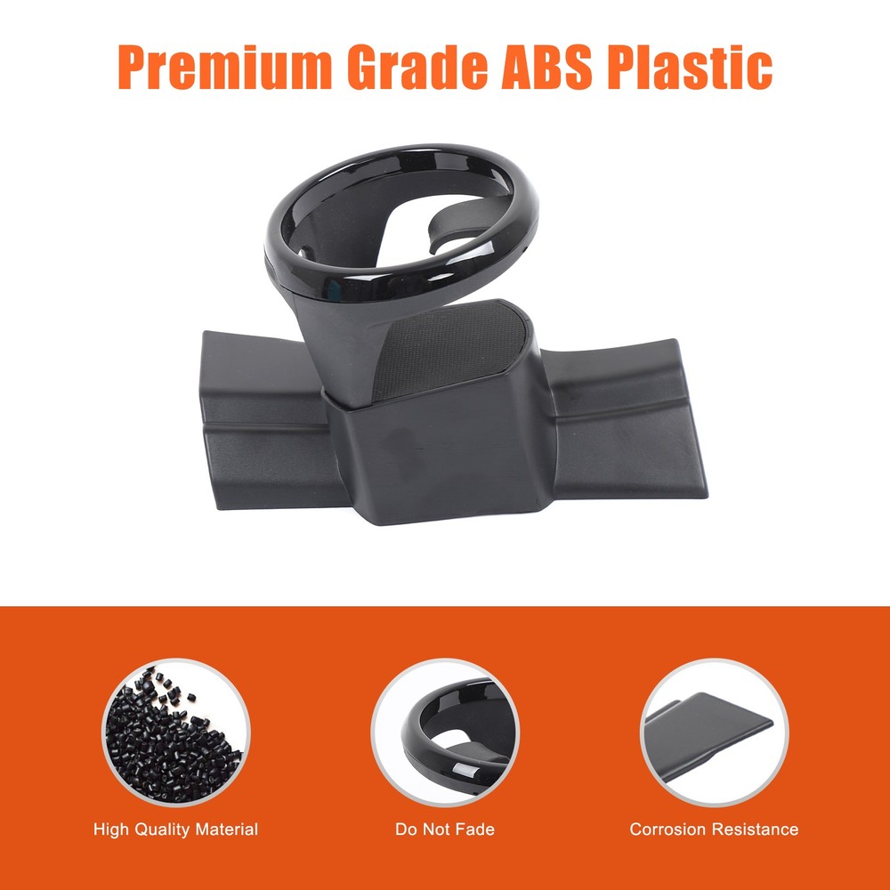 ABS Black Dashboard Left Side Cup Holder For BMW 3 Series E90 E91 E92 2005-2012