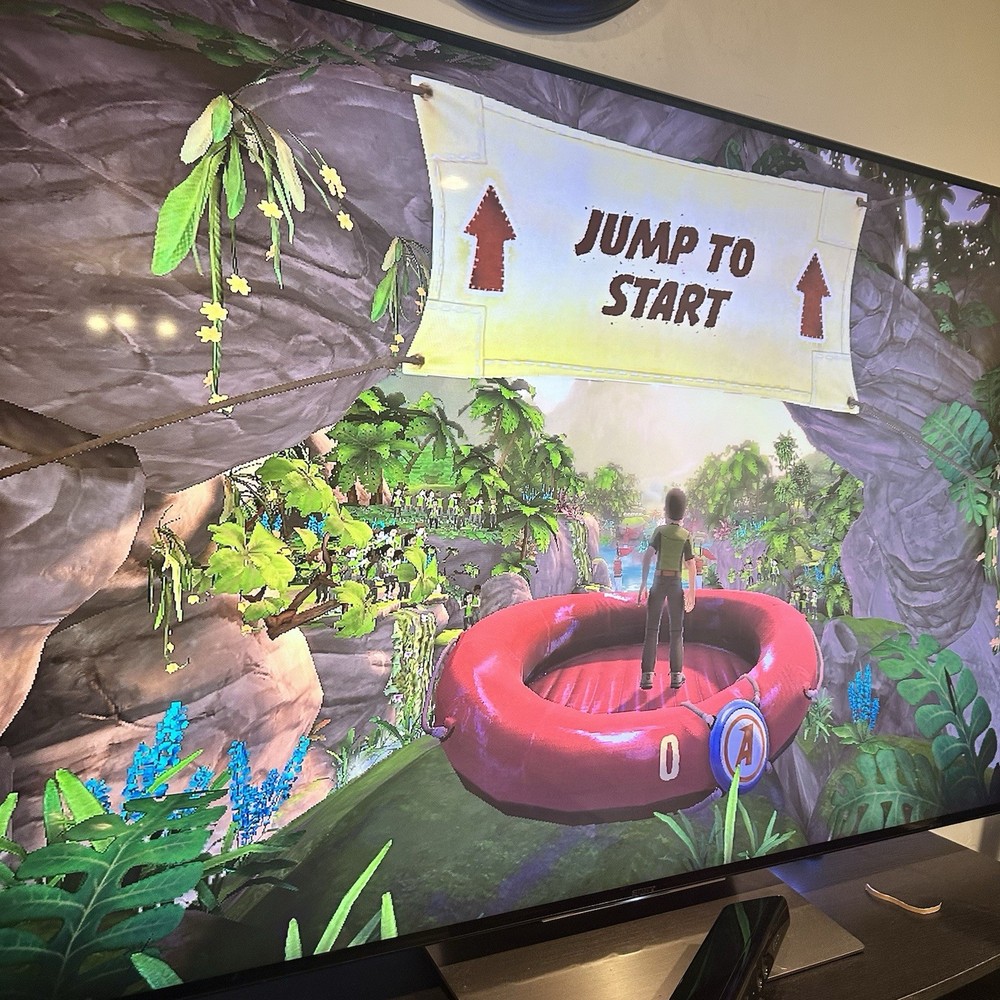 Xbox 360 Kinect Motion Sensor With Kinect Adventures - Tested