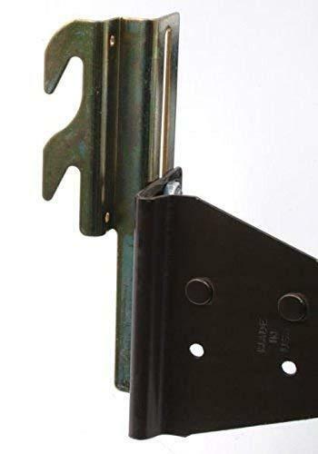 #711 Bolt-On to Hook-On Bed Frame Conversion Brackets with Hardware Hook Plate