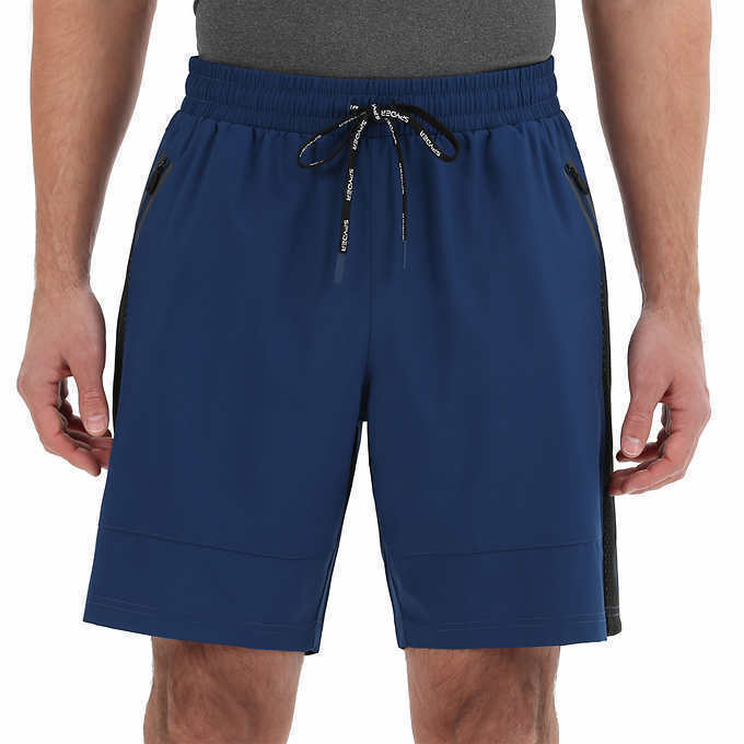 Spyder Men's Active Woven Short Size Medium, blue