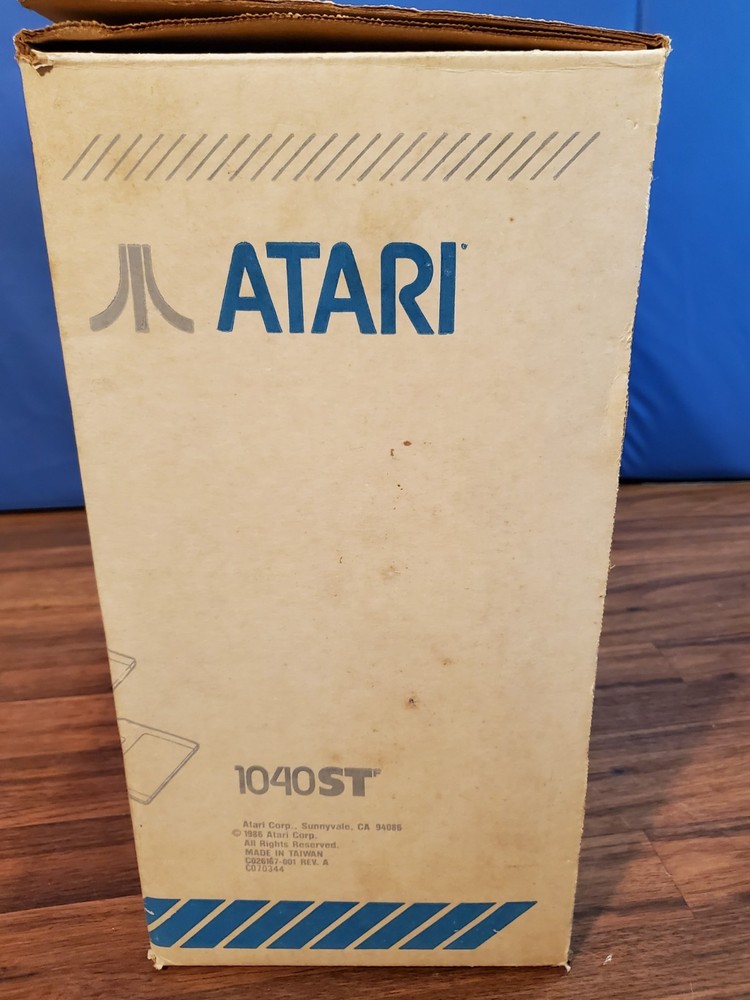 Atari 1040STFM 1040 STF 1040STF Vintage Gaming Computer With Box TESTED