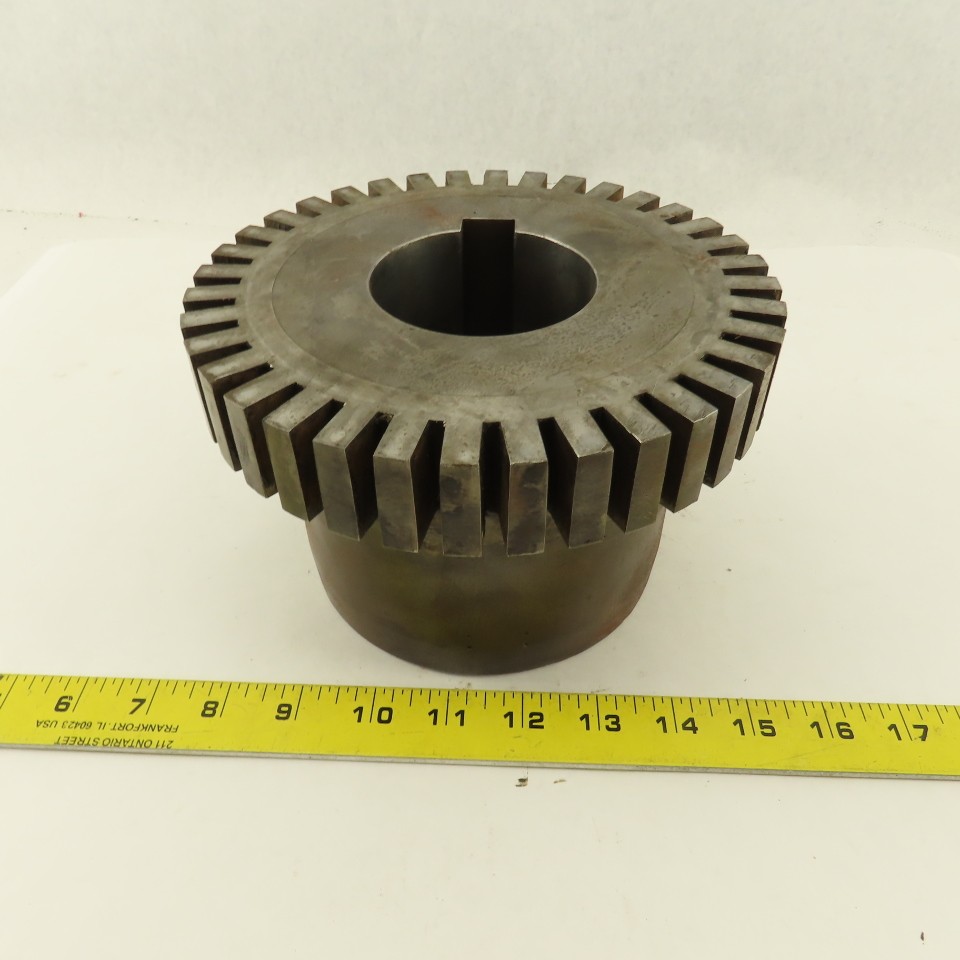 100T Flexible Grid Coupling Hub 2-7/8" Keyed Bore