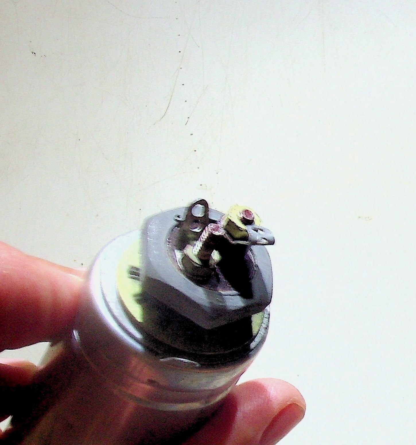 Vintage Sprague Capacitor P8213 4 MFD 600 VDC CSF-481080-10 USA AS-IS