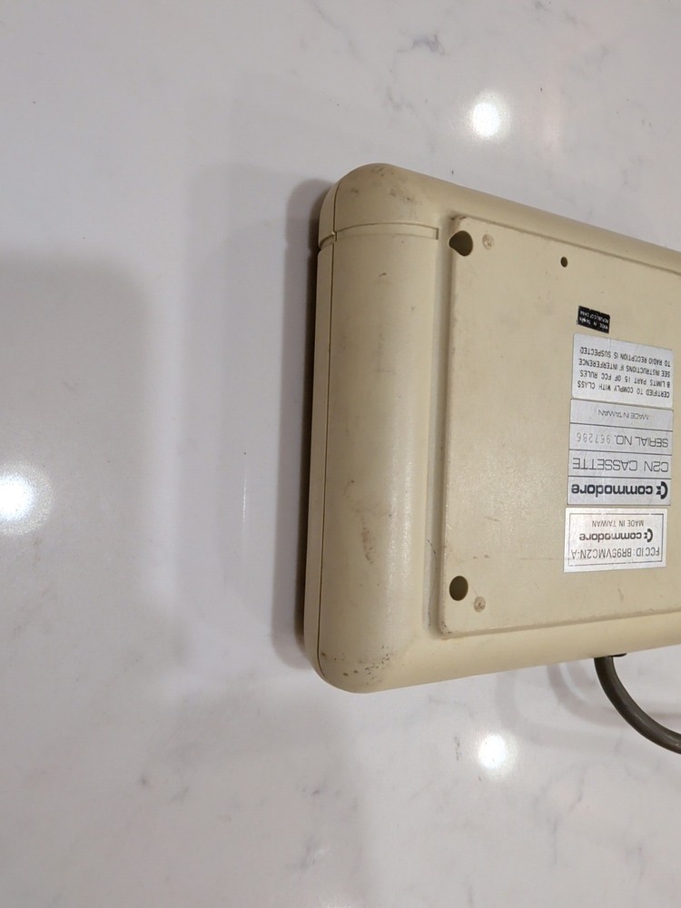 Vtg Commodore Datassette C2N Cassette Tape Counter for Commodore Untested