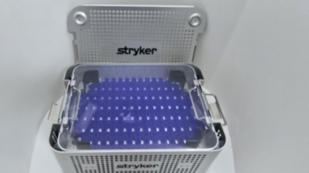 Stryker ST2B Sterilization 2- Level Tray / Case 14"X10"X5" Deep ST2B