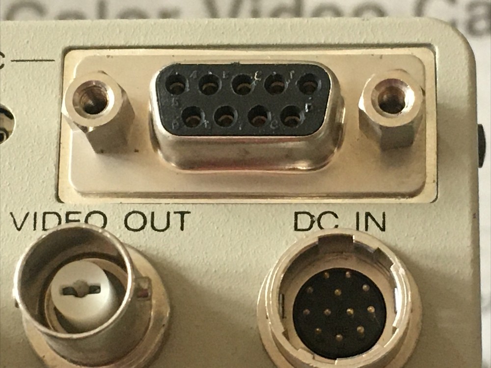 Sony DXC-151 CCD/RGB Color Video Camera Microscope / Security C-Mount