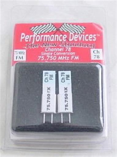 Airtronics 75Mhz FM Crystal Set - Channel 78
