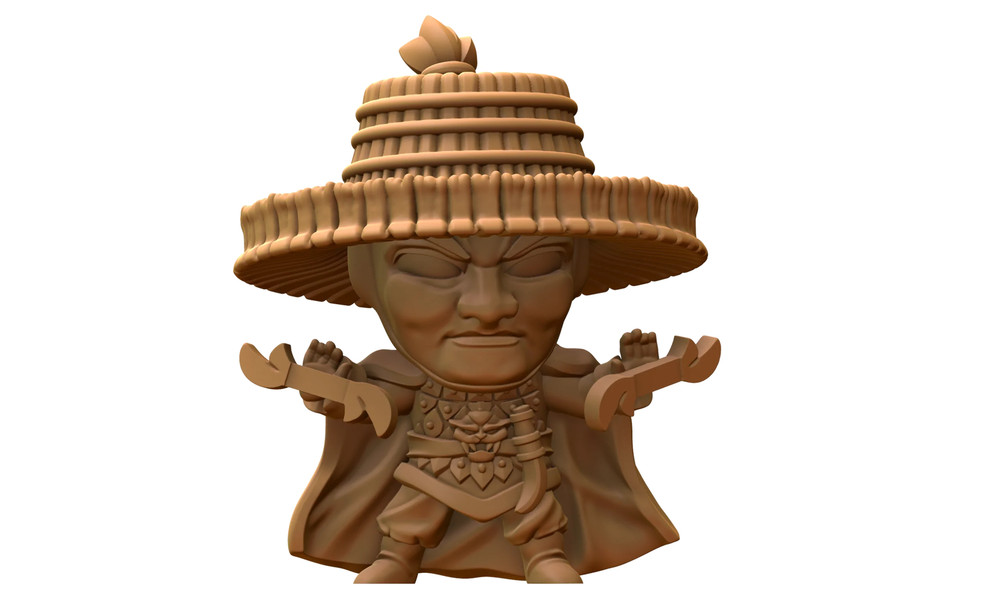 Capsule Chibi - Asian Trouble - Lightning Bro