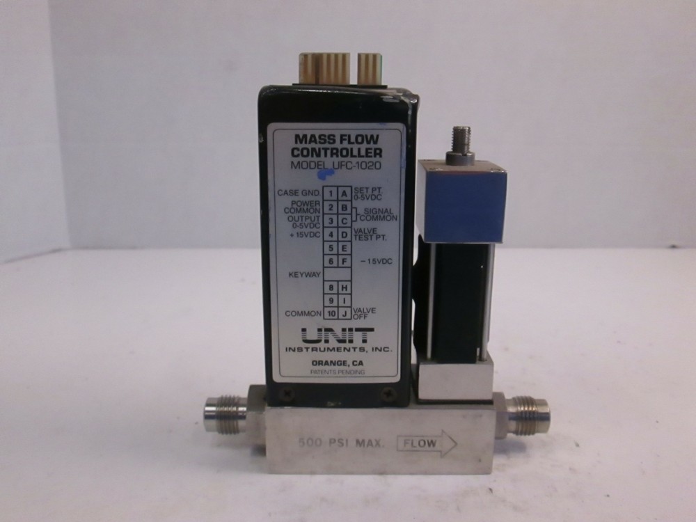 Unit UFC-1020A Mass Flow Controller MFC, HCL, 500 SCCM