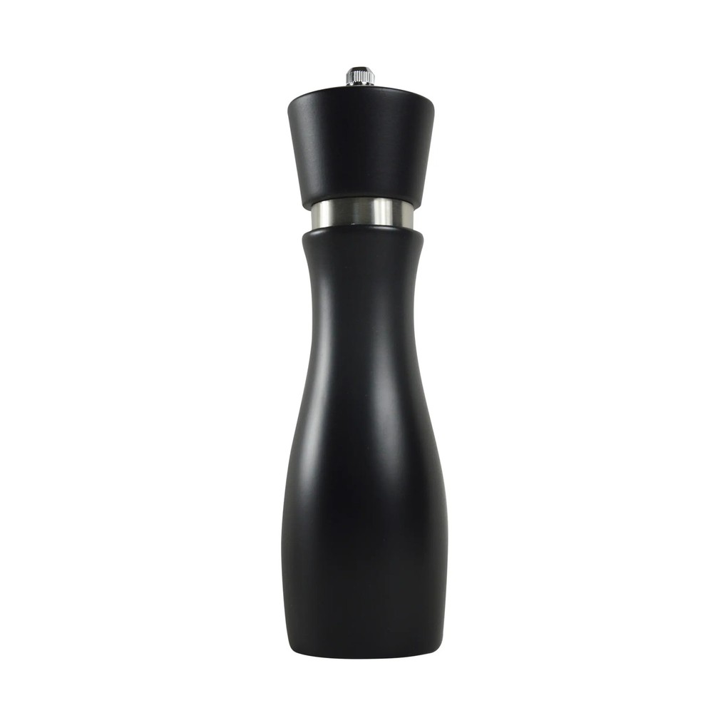 Thunder Group WDPM008BK 8" Pepper Mill w/ Beechwood Finish