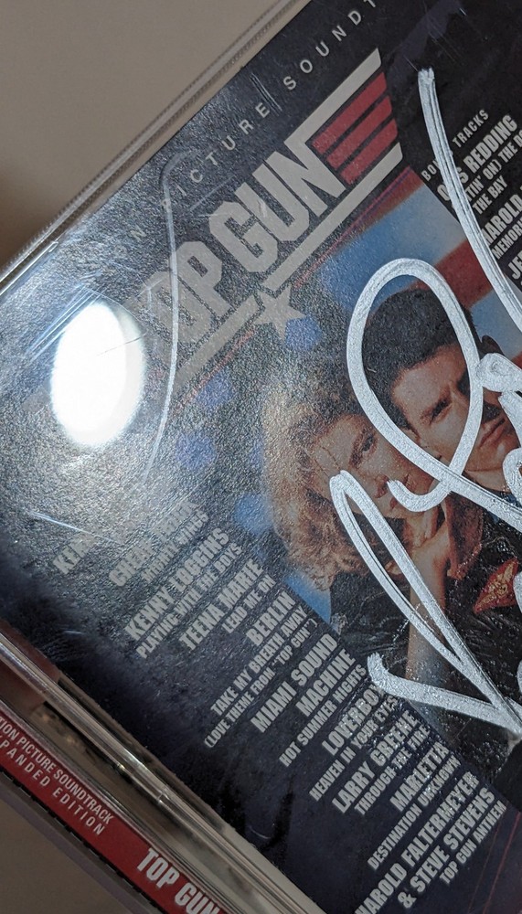 Kenny Loggins TOP GUN signed compact disc SPECIAL EXPANDED EDITION cd COA