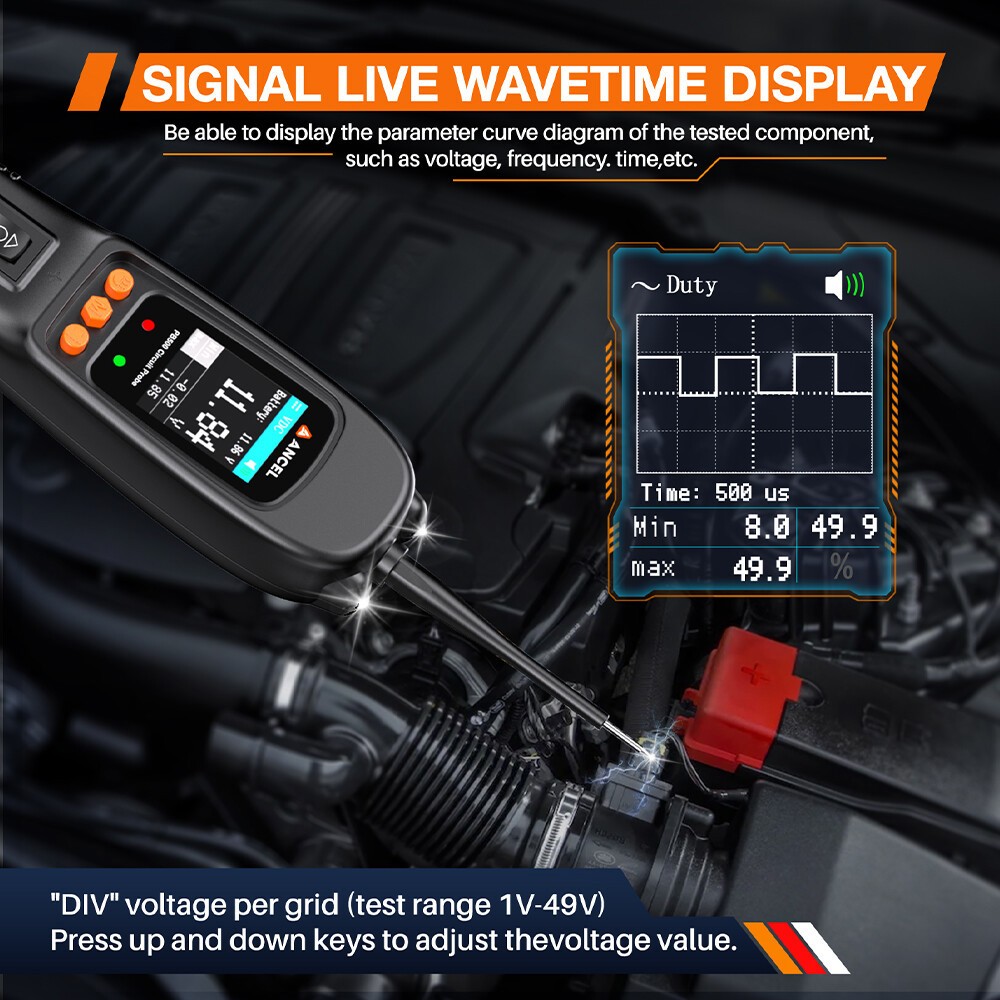 12V/24V Power Probe Circuit Tester Electrical Integrated System Diagnostic Test