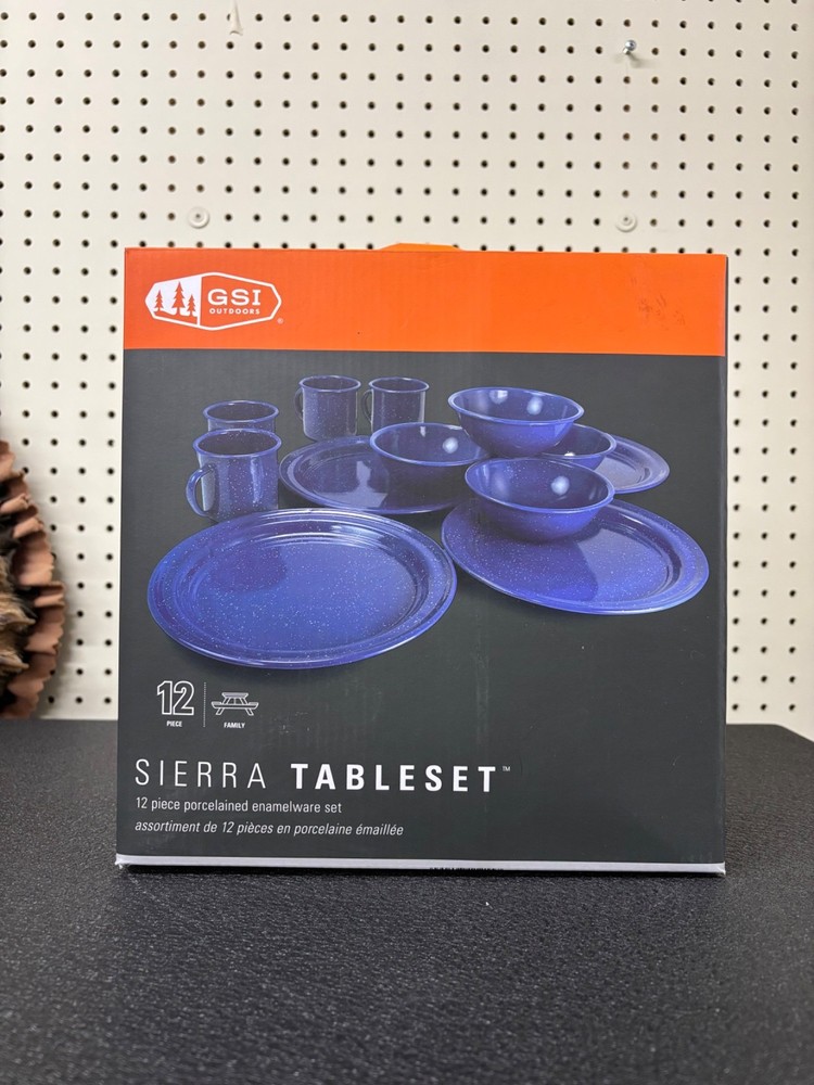 GSI Sierra Enamelware Table Set