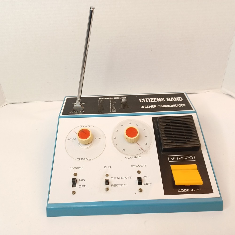 Citizens Band Receiver Communicator Morse Code VF 2300