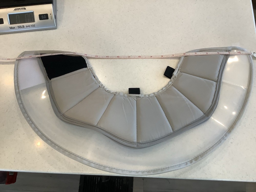 Pet Recovery Cone Small Hard Plastic Soft Polyester Inside