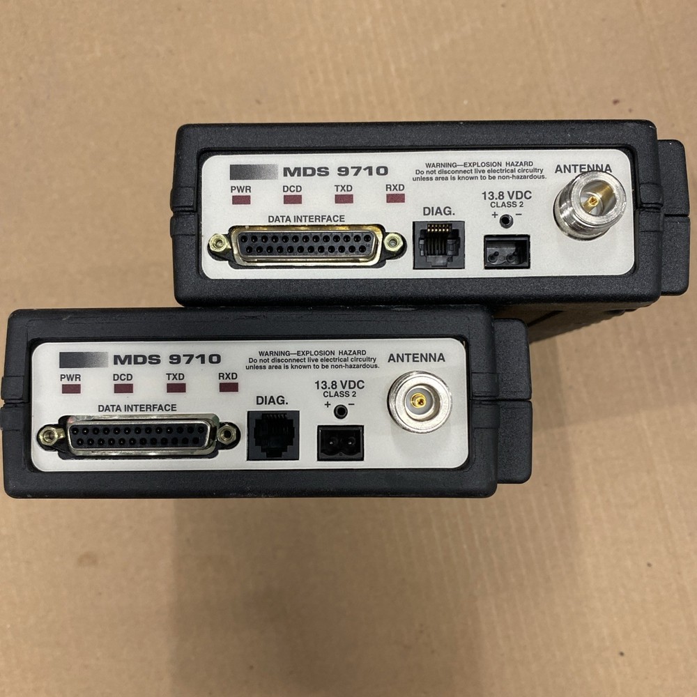 2X Microwave Data Systems MDS 9710 Data Transceiver